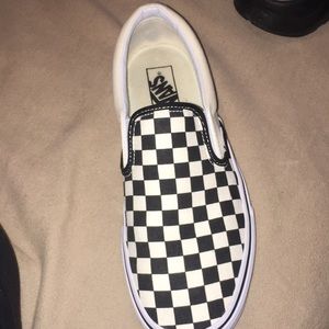 Vans checkerboard